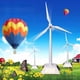 thumbnail image 3 of Molino De Viento Solar De Juguete Modelo De Molino De Viento 3D Juguetes Educativos Para Niños Regalo Decoración Del Hogar Kearding HA036165-00, 3 of 6