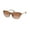 SHINY TRANSPARENT BROWN GRADIE, variant on Sunglasses Ralph RA 5274 5800T5 Transparent Bordeaux