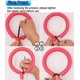 thumbnail image 5 of Niños plegable tobillo saltar pelota Flash saltar colorido deporte columpio pelota Fitness saltar cuerda quema grasa juego para niños oso de fresa  Electrónica, 5 of 5
