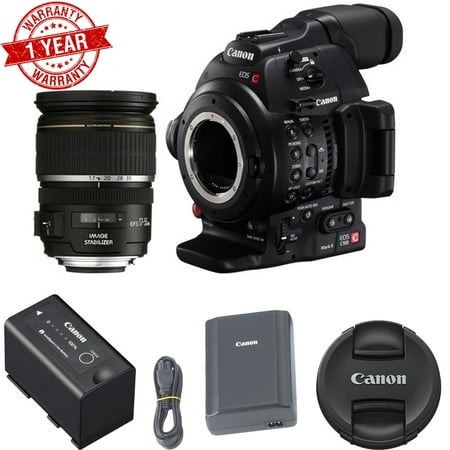 Image of Canon EOS C100 Mark II with 17-55mm Lens Kit (EF-S Mount)