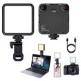 thumbnail image 2 of LED Clip Video Light Portable Photography On-Camera 3000K-6000K Bi-Color Lighting Cold Shoe for DSLR Camera Camcorder Gopro Vlog, 2 of 5