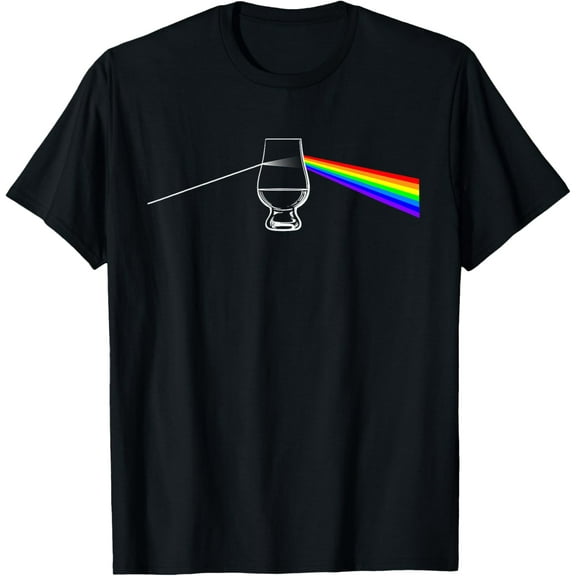 Dark Side of the Glen Whiskey Bourbon Lover Drinker T-Shirt