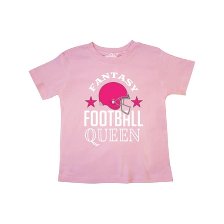 

Inktastic Fantasy Football Queen Gift Toddler Toddler Girl T-Shirt