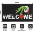 thumbnail image 4 of Christmas Funny Welcome Kitchen Rug Indoor Anti-Fatigue Kitchen Mat Winter Door Mat Anti-Slip Scratch Sand Cartoon Pattern Doormats 17" X 30", 4 of 6