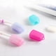 thumbnail image 2 of 5 piezas de cepillo de dientes cubre cubiertas de dientes de silicona cubiertas de tapa del cepillo de dientes protector de cepillo de dientes portátil, 2 of 5