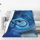 thumbnail image 1 of Manta de viaje de felpa suave con texto en inglés "Tristeza", para dormitorio, sala de estar, sofá, oficina, regalo para todas las estaciones para mujeres, hombres, niñas y niños, 1 of 7