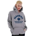 thumbnail image 4 of Paramedic Bad*ss Life Saver EMT Hoodie Sweatshirt Women Men Brisco Brands S, 4 of 5
