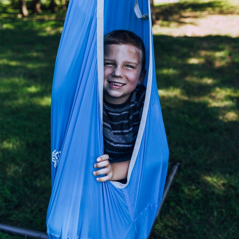 Cocoon Swing for Kids Indoor Therapy Swing Gray Cocoon 