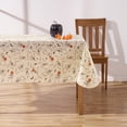thumbnail image 6 of Way To Celebrate Halloween PEVA Tablecloth, For Table 60" x 84" - Skeleton Pumpkin Head Toss, 6 of 9