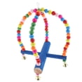 thumbnail image 4 of Columpio Juguete Columpio Accesorios de Animales Fácil de utilizar Elegante 2 Salvador Juguete columpio de Parrot Climb Ladder, 4 of 8