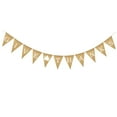 thumbnail image 5 of Worgeous 2 .8M Happy Thanksgiving Banner Thanksgiving Latte Art Burlap Bunting Banner, 5 of 8