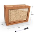 thumbnail image 2 of Piggy Bank for Kids Adults, Wooden Coin Bank for Boys and Girls, Adults Money Box with Counter for Savings Goal $10000 Best Gift for Friends (Brown, 10000), 2 of 8