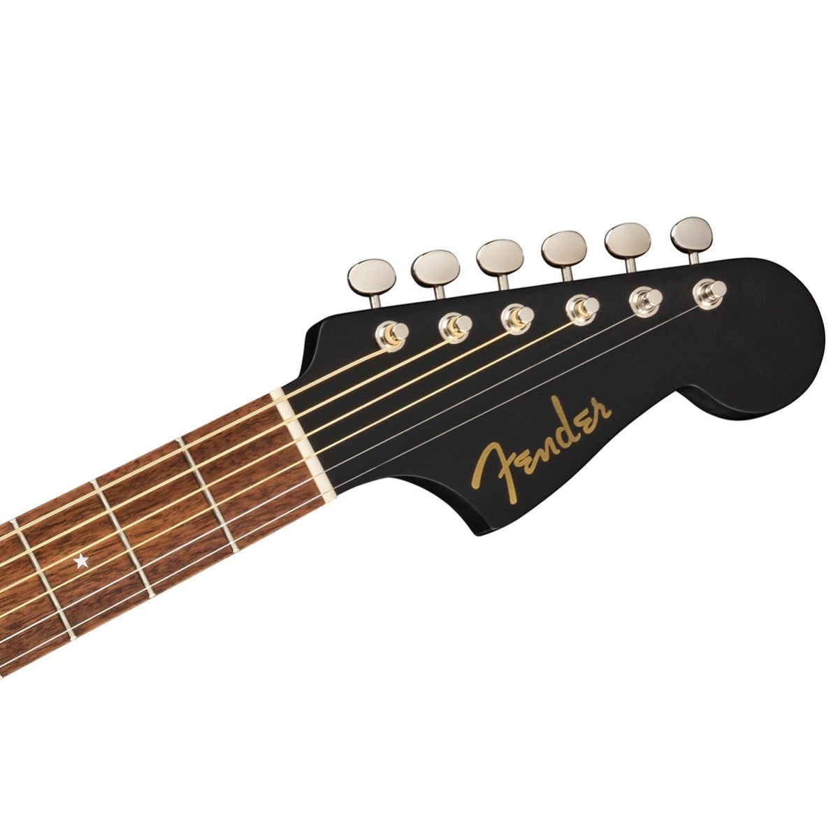 Fender Joe Strummer Campfire Electric Guitar, Walnut Fingerboard, Matte Black