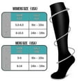 thumbnail image 5 of Compression Socks For Women Men Circulation 6 Pairs For Athletic Running Cycling, 5 of 5