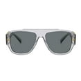 thumbnail image 2 of Versace VE 4436U Plastic Unisex Pillow Sunglasses Transparent Grey 57mm Adult, 2 of 3