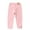 Pink, variant on NAISIBABY Toddler Boys Girls Leggings Pants, Elastic Waist Comfy Solid Color Casual Sweatpants Green 8-9T