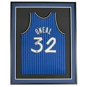 Shaquille O'Neal Signed Framed Magic Blue 1994-95 Mitchell & Ness Jersey BAS
