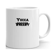 Yucca Valley Soccer Ceramic Dishwasher And Microwave Safe Mug By Undefined Gifts