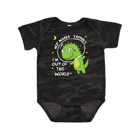 

Inktastic My Nana Dinosaur Gift Baby Boy or Baby Girl Bodysuit