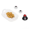 thumbnail image 4 of Comida en miniatura para casa de muñecas, 1:12, galletas para casa de muñecas, café, accesorios para casa de muñecas, comida en miniatura para casa de muñecas, artesanía superior, 4 of 8