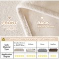 thumbnail image 4 of Dark Couch Covers for Sectional Sofa Couch Cover L Shape Couch Covers for Dogs Washable Couch Cover Banket Modern Sofa Slipcovers Super Soft Sofa Towel for Kids Pets ” x ”, 4 of 9