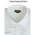 thumbnail image 2 of GBH Boys Long Sleeve Casual Dress Shirts - School Uniform Colors Approved - Everyday Wear, 2 of 7