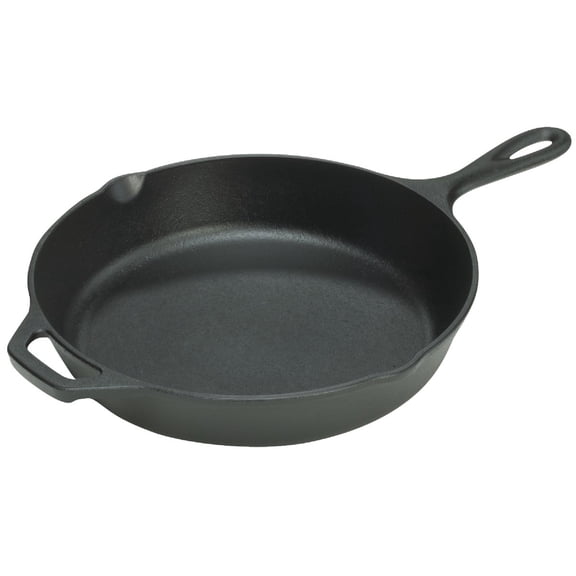 Lodge L12SK3 13 1/4" Pre-Seasoned Cast Iron Skillet — Residential Use, Standard Application