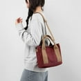 thumbnail image 3 of LHSHID Handbag for Women Small Multi-Pockets, Canvas Mini Tote Shoulder Bags with Zipper, Satchel Hobo Bag for Travel Work, 3 of 8