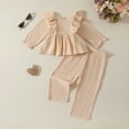 thumbnail image 2 of Toddler Baby Girl Clothes Tops Pants Set Infant Girls Clothing Fall Winter Outfit Sets for Girls, 2 of 9