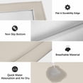 thumbnail image 6 of Outdoor Rug 3x5 ft Swan White Outdoor Large Area Rug Non Slip Rubber Simple Style Front Door Mat RV Rug Camping Carpet Patio Outdoor Rugs for Backyard Balcony Deck Porch Indoor, 6 of 9