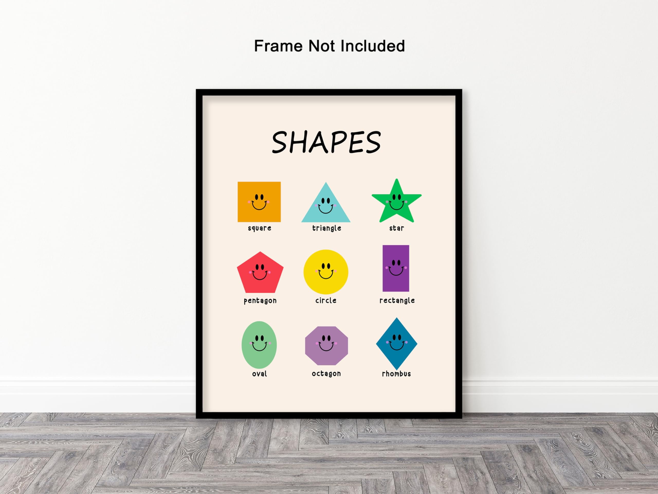 Poster Figure Geometriche Solide per Bambini (teacher made)
