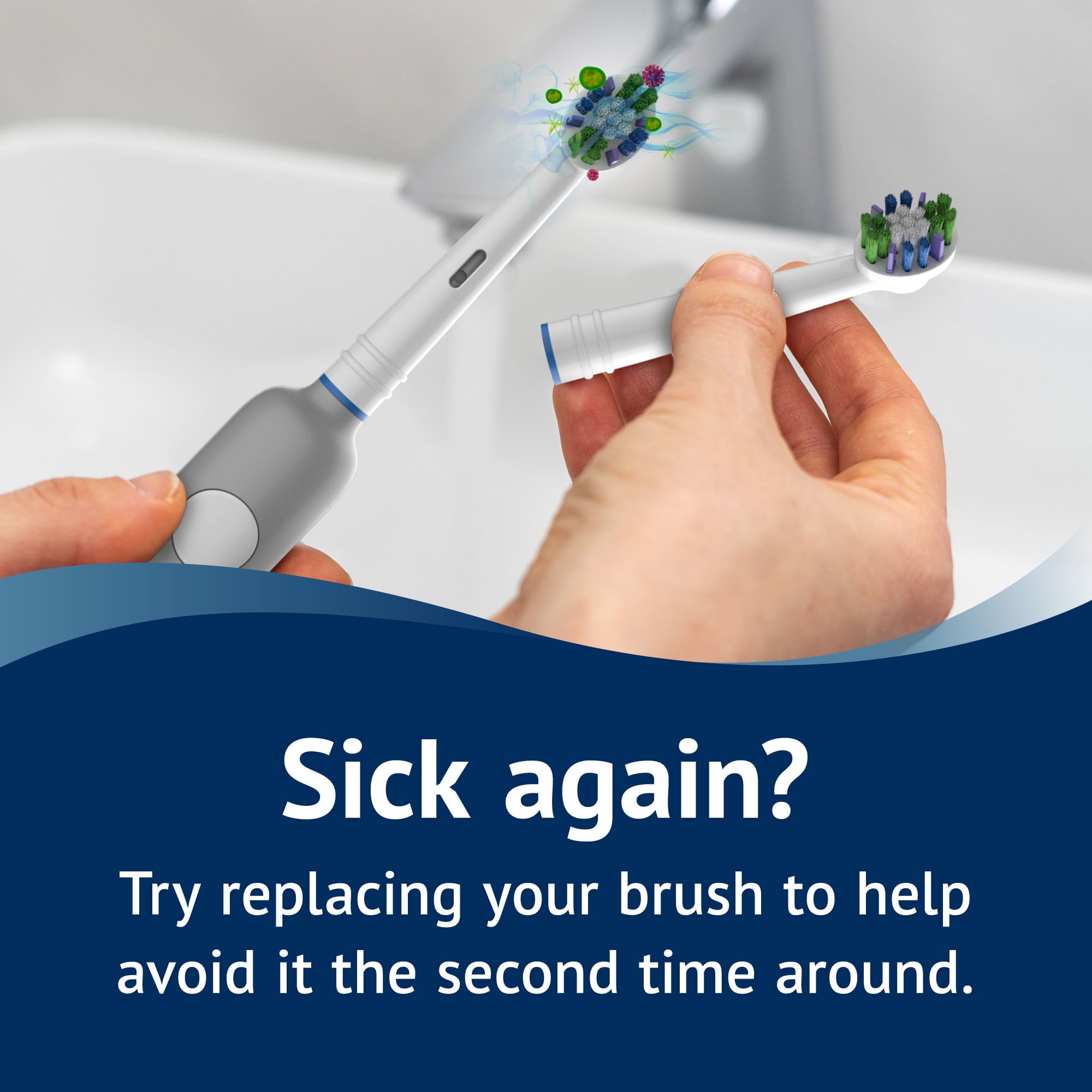 Equate Sonic Rechargeable Toothbrush with Bacteria Defense in Nepal at