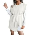 thumbnail image 2 of Mode Femmes Décontracté Bretelles Gilet Sans Manches Robe Tricotée, 2 of 5