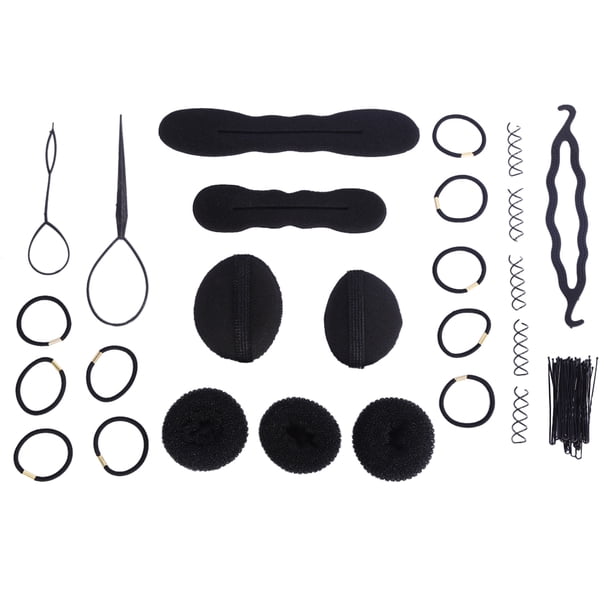 Accesorios de peinado con giro mágico Nikou, 65 piezas, Horquillas para el cabello, kit de herramientas