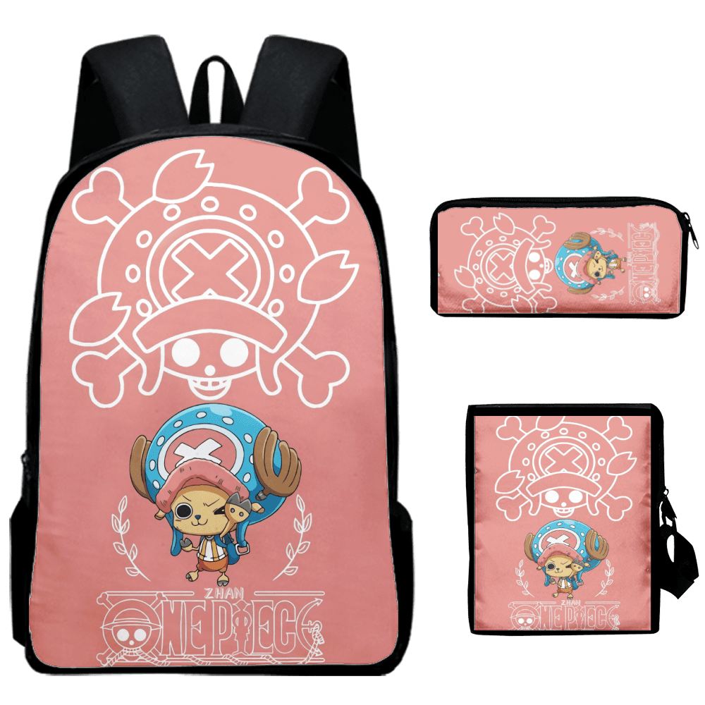 One Piece Teen Cartoon Backpack Travel Bag Kids Backpack School