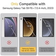 thumbnail image 2 of JETech Case for Samsung Galaxy Tab S9 FE+ / S9 FE Plus 12.4-Inch with S Pen Holder, Clear Transparent Hard PC Back, Protective Tri-Fold Stand Tablet Cover, Auto Wake/Sleep (Beige), 2 of 6