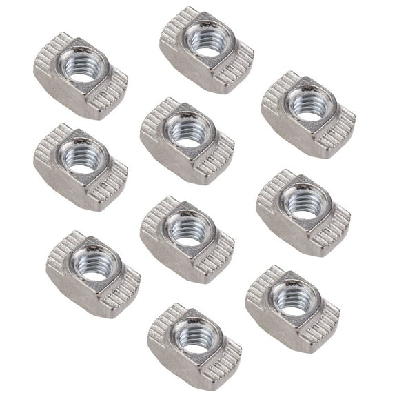 Nutrafols B Nutty Aluminum Profile T-nut Screws Carbon Steel T-nuts T-slot 50 Pcs