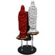 thumbnail image 3 of MORÍN Imágenes |Altar de Santa Muerte, blanco, negro y rojo con detalles dorados, 3 of 3