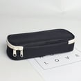 thumbnail image 5 of Cloth Pencil Case, Large Capacity Pencil Pouch - Durable Stationery Bag, Perfect for Organizing Home and Office Supplies - Pencil Case for Adults, Large Capacity Pencil Pouch , UKHBMC | Cloth, Black, 5 of 9
