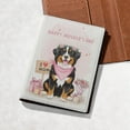 thumbnail image 5 of Happy Mother's Day Bernese Mountain Dog Love Dog Mom Heart Flower Travel Passport Wallet Berner Lover Gifts PU Leather Passport Holder Cover - 12004, 5 of 5