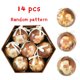 thumbnail image 3 of 14pcs 7.5cm Christmas Tree Balls Pendant Ornaments Hanging Ball Plastic Decorations Home Holiday Navidad New Year Decor Gift, 3 of 5