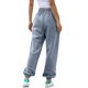 thumbnail image 3 of Pantalones deportivos de cintura alta para mujer - Pantalones de chándal ajustados con bolsillos - Material resistente para uso informal/oficina/vacaciones - Talla única, 3 of 8