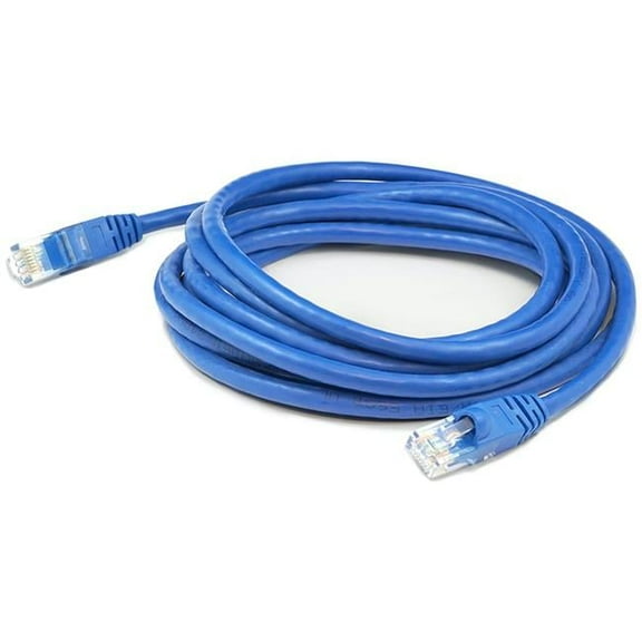 6 in. RJ-45-Male to RJ-45-Male Straight Blue Cat6A UTP PVC Copper Patch Cable