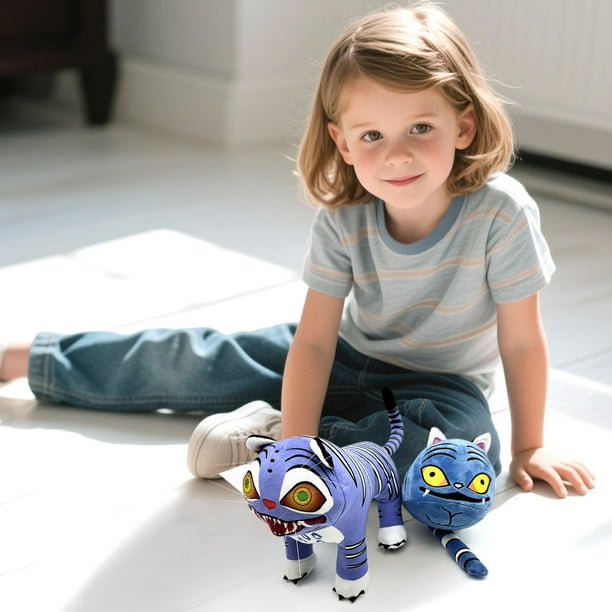 Kpop Demon Hunters Plush Tiger Plush Plush Toys,KpopCollectible Cute Doll Toys Birthday Gift for Boys Girls Fans