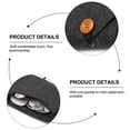 thumbnail image 3 of Bolsas de almacenamiento para el hogar con forma de tarjeta para auriculares, paquete de llaves y monedas, minibolsa de fieltro, 3 of 5