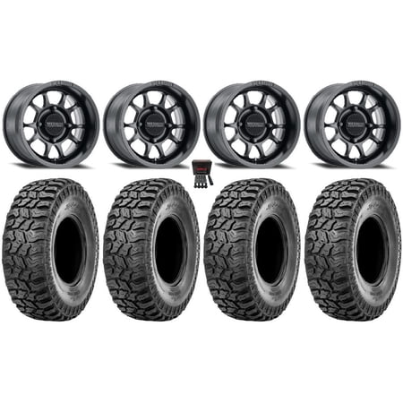 Method 409 15 Wheels Black (5+2) 33 Ridge Saw 2.0 Tires Polaris RZR XP 1000 / PRO XP / Ranger XP 900/1000