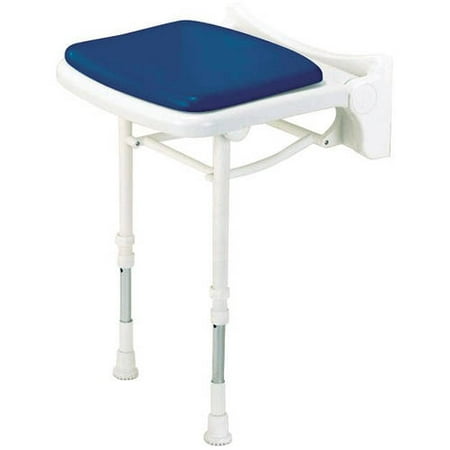 ARC ES2200-BU Economy Compact Seat without Back and Arms, Blue