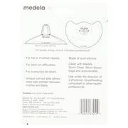 Medela Contact Nipple Shield, 16mm, Clear Silicone, DEHP & BPA Free