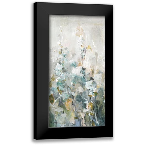 Nai, Danhui 9x14 Black Modern Framed Museum Art Print Titled - Rustic Garden Neutral IV