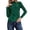 Dark Green, variant on Slim Fit Long Sleeve Knitted Pullover Sweater Soft Comfortable Casual Basic Wear Warm Winter Fall Fashion